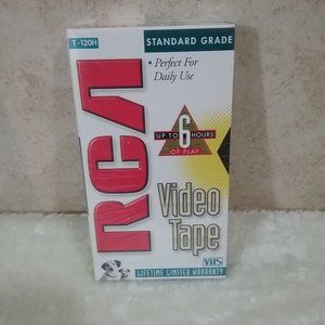 RCA video tape VHS T-120H (TA23/TA24/TA25)